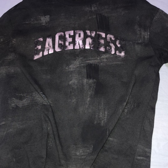 Men's black short-sleeved T-shirt - Picture 2 of 12